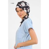 Owlet Medikal Kelebek Desenli Cerrahi Tesettür Bone