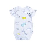 Owli Bebek Body Kısa Kol Zoo Zoo Mint Yeşili 3 Ay