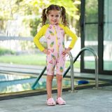Owli Sunsafe Uv Korumali Swimsuit Mayo Flamingo