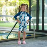 Owli Sunsafe Uv Korumali Swimsuit Mayo Manta Ray
