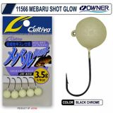 Owner 11566 Cultiva Mebaru Shot Glow Jighead