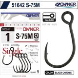 Owner 51642 S-75M Black Chrome Japon Iğne Balıkmarketim