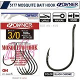 Owner 5177 Mosquito Hook Black Chrome Japon Sinek Iğne Balıkmarketim - 14