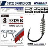 Owner 53125 Spring Ccn With Eye Black Chrome Japon Sazan Iğnesi Balıkmarketim - 8