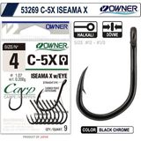 Owner 53269 C-5X İseama X Black Chrome Sazan İğnesi
