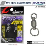 Owner 72751 Tough Stainless Swivel Jig Spin Fırdöndü - Seçeneği: 3