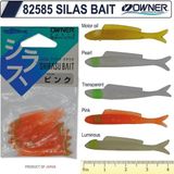 Owner 82585 Silas Bait Lrf Silikonu 3.7 cm - Clear