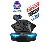 OWWOTECH K-55 True Işıklı Kulakiçi Bluetooth Kulaklık Kablosuz Oyuncu Kulaklığı 5.0-her Telefona Uyumlu