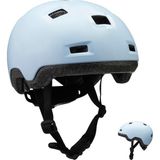 Oxelo Çocuk Kaskı - Paten / Kaykay / Scooter - Pastel Mavi - B100 - 47 - 53 cm