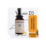 OXERA ENERGY D3 Vitamin 600 IU 20 ml Sprey - Yüksek Emilimli, Takviye Edici Vitamin D3 - Ağız Spreyi