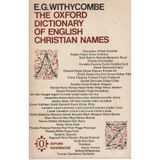 Oxford Dictionary of English Christian Names (Oxford Paperbacks)