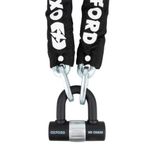 Oxford HD Zincir Kilit 2 Metre siyah OF160