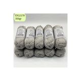 Oxford İplik İhrac Fazlası 10'lu Paket 350/400gr Amigurumi İpi Gri EX12178