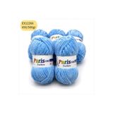 Oxford İplik İhrac Fazlası 5'li Paket 450/500gr Kadife Mavi EX12266