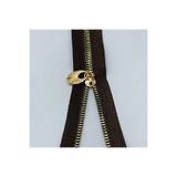 Oxford İplik Metal Fermuar 30cm Kahve