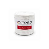 Oxford İplik Oxford Penye Spaghetti T-Shirt Yarn Penye İplik 800 gr – Çanta Sepet İpi 003 Krem