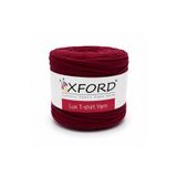 Oxford İplik Oxford Penye Spaghetti T-Shirt Yarn Penye İplik 800 gr – Çanta Sepet İpi 004 Bordo