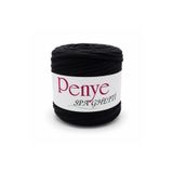 Oxford İplik Oxford Penye Spaghetti T-Shirt Yarn Penye İplik 800 gr – Çanta Sepet İpi 011 Siyah