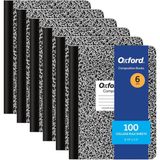 Oxford Kompozisyon Not Defterleri, Okul Malzemeleri, Okul Için Not Defterleri, Okul ve Ofis Için Compbook Defteri, Dergi, Kolej Kağıdı, 24,5 x 19,8 Cm, 100 Yaprak, Siyah, 6 Adet (63767) - 41 Delft Blue