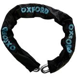 OXFORD OFN12 Nemesis zincir kilit, 16 mm, 1,2 m, metal/siyah/mavi