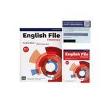OXFORD UNIVERSITY PRESS English File fifth edition elementary Student Book and workbook with access to Exam Confidence NEW