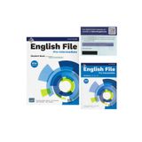 OXFORD UNIVERSITY PRESS English File fifth edition pre-Intermediate Student Book and workbook with access to Exam Confidence