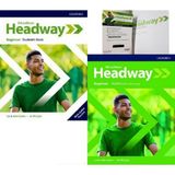 OXFORD UNIVERSITY PRESS Headway 5th Edition Beginner Students Book With Online Practice + Workbook Without Key