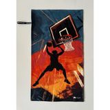 Oxium Bear Mikrofiber, Basketbol Spor Havlusu 40X75 Asılabilir, Pamuklu, Hızlı Kuruma Özel Tasarım- Dunk - 40 x 75 cm - Çok Renkli