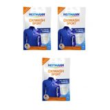 Oxiwash Sport, Spor Ve Fonksiyonel Kıyafetler İçin Leke Çıkarıcı Hijyen Sağlayıcı Toz 50 G X 3 Adet