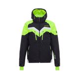Oxnard OXM1004_CHEVRON Siyah Beyaz Sarı Erkek Düz Kayak Montu