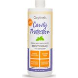 Oxyfresh Florürlü Ağız Bakım Suyu 473 ml Alkolsüz Taze Nane Kokusuyla Diş Çürüklerine Karşı Koruma