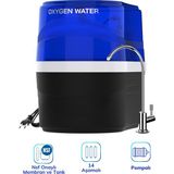 Oxygen Water Vontron Membranlı 14 Aşamalı Pompalı Antibakteriyel Çelik Su Tanklı Su Arıtma Cihazı