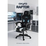 Oxyra Raptor Ergonomik Premium | Bel Boyun Ayak Destekli | Yatar Mekanizma | Gaming Oyuncu Koltuğu