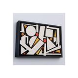 Oxyteez Ahşap Çerçeveli Auguste Herbin - Neige Tablo-7104
