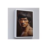 Oxyteez Ahşap Çerçeveli Bruce Lee Tablosu-7749