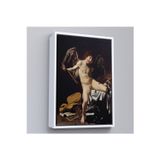 Oxyteez Ahşap Çerçeveli Caravaggio - Aşk Meleği/Tanrısı Victor Tablo - Cupid As Victor-8060