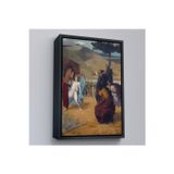 Oxyteez Ahşap Çerçeveli Edgar Degas - İskender Ve Bucephalus Tablosu-8056