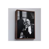 Oxyteez Ahşap Çerçeveli Godfather Mafya Film Tablo-7807