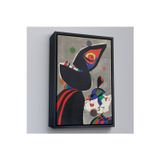 Oxyteez Ahşap Çerçeveli Joan Miro - Gaudi Tablo-7307