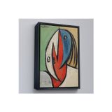 Oxyteez Ahşap Çerçeveli Joan Miro - Gerçeküstü Soyut Tablo-7416