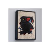 Oxyteez Ahşap Çerçeveli Joan Miro - Grand Palais Tablosu-7312