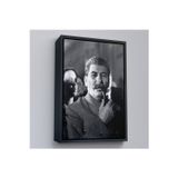 Oxyteez Ahşap Çerçeveli Joseph Stalin Rusya Ve Sovyetler Birliği Sscb Tablo-7936