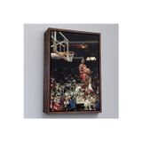 Oxyteez Ahşap Çerçeveli Michael Jordan Tablo-7965