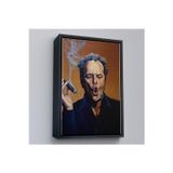 Oxyteez Ahşap Çerçeveli Puro İçen Jack Nicholson Tablosu-7935