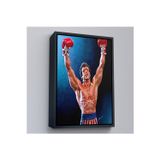 Oxyteez Ahşap Çerçeveli Sylvester Stallone Rocky Tablo-7782