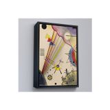 Oxyteez Ahşap Çerçeveli Verbindung Net Bağlantı Tablosu Wassily Kandinsky-7488