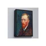 Oxyteez Ahşap Çerçeveli Vincent Van Gogh - Otoportre Tablo-7453