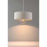 Oxyteez Oval Beton Avize Modern Dekoratif Aydınlatma 20 cm E27 Duy Salon Yatak Odası Mutfak İç Mekan