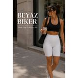 Oxyteez Şort Tayt Kadın Dalgıç, Yüksek Bel Toparlayıcı Biker Çok Renkli Esnek Sporcu Ve Günlük Biker Şort Tayt