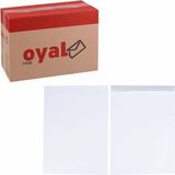 Oyal 26x35 cm Beyaz 110 gr Silikonlu 250'li Paket Torba Zarf